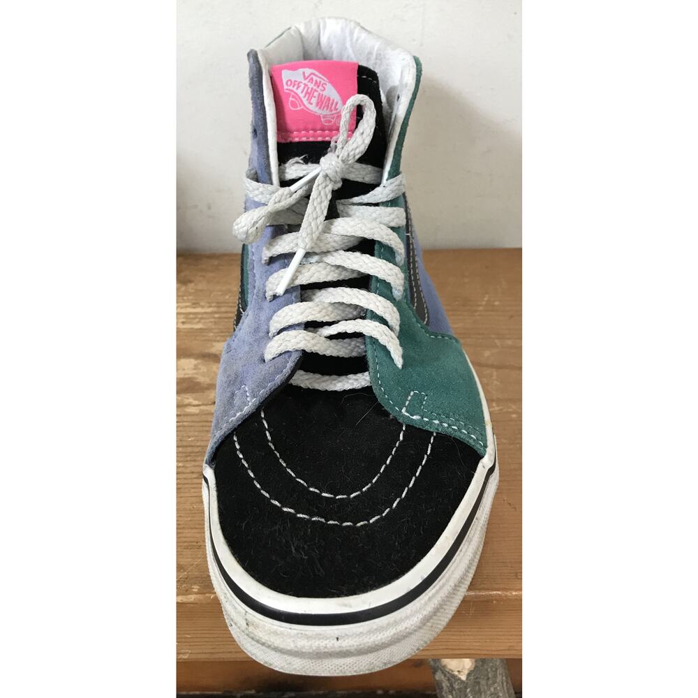 Vans Multicolor Patchwork Suede Leather Canvas Hi… - image 2